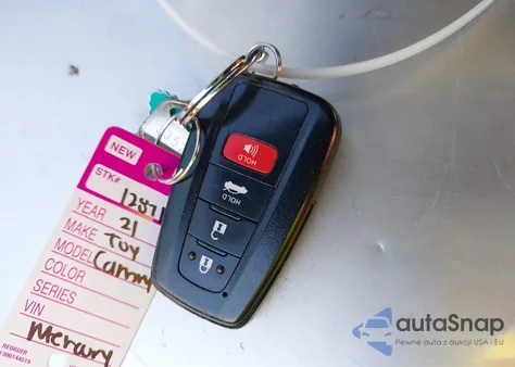 2021 Toyota Camry Xse Hybrid из США, поврежденный, VIN 4T1K31AK8MU031870